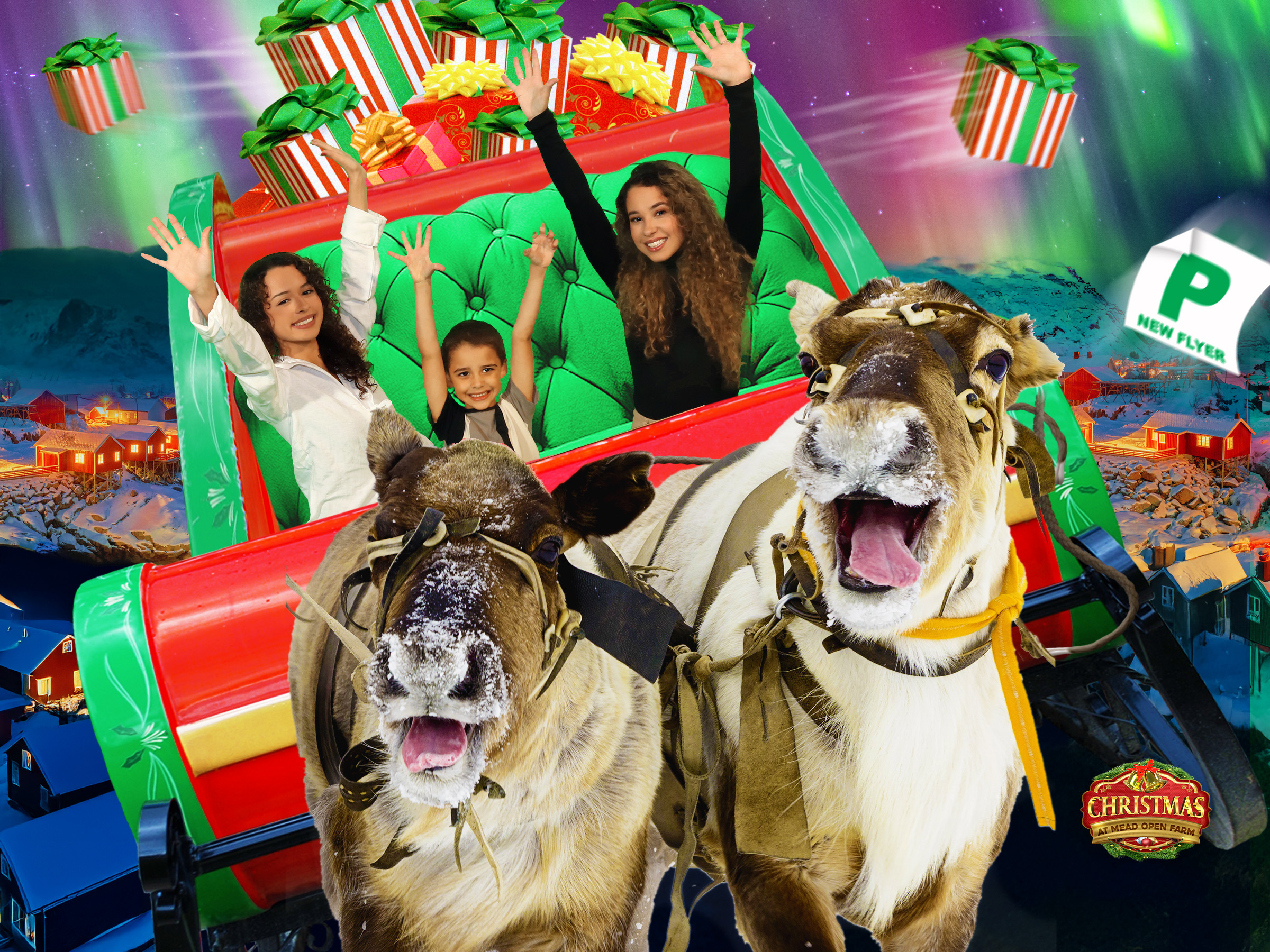 Christmas ride overlay