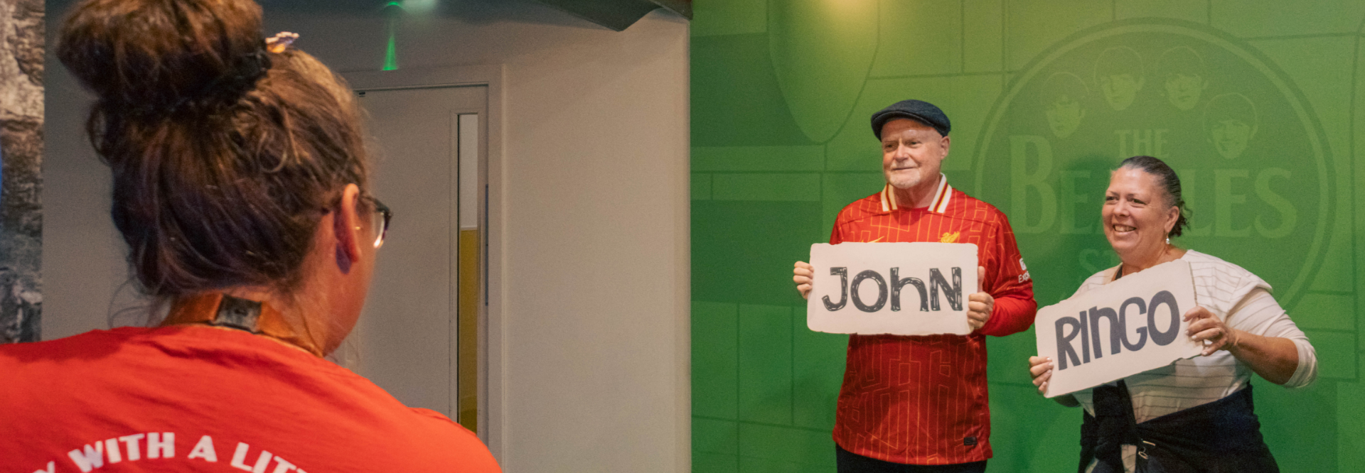 Museum guest photo experience